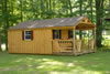 Camping Cabin Exterior